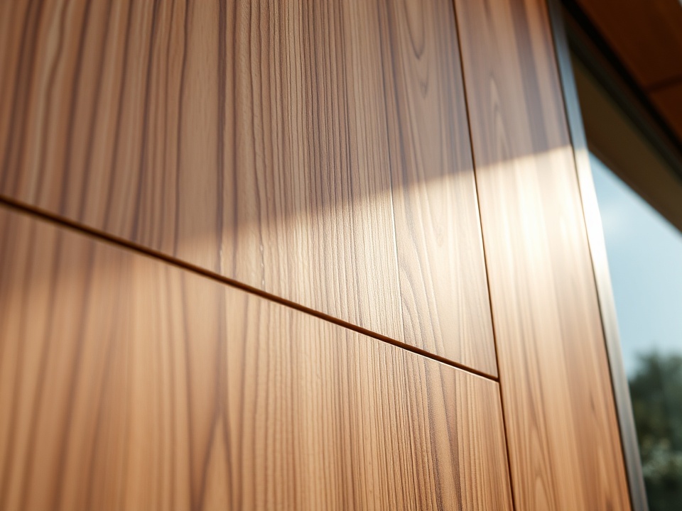 Фасадная доска из ДПК для наружной отделки